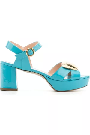 Rupert Sanderson Sandalias con plataforma y placa redonda