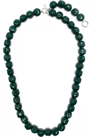 Jil Sander Collar de cuentas esmaltado