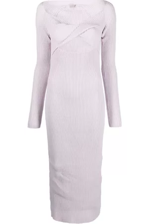 MRZ Vestido midi con aberturas