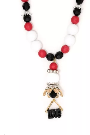 AMIR SLAMA Collar de cuentas con charm