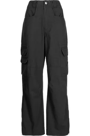 GOEN.J Pantalones anchos estilo cargo