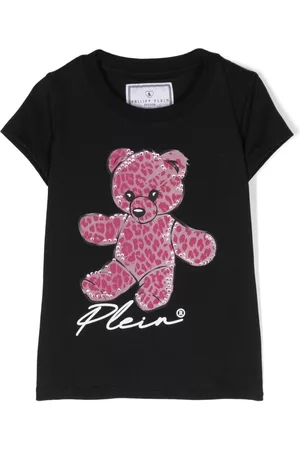 Philipp Plein Camiseta con motivo gráfico y manga corta