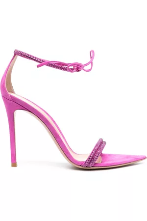 Gianvito Rossi Sandalias Montecarlo con apliques de cristal