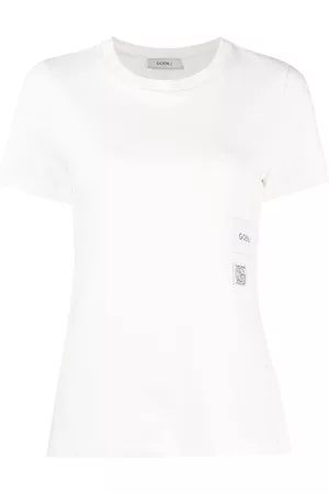 GOEN.J Camiseta con logo estampado