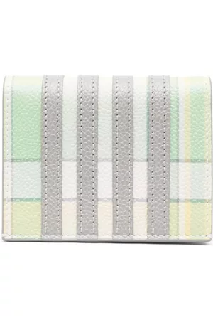 Thom Browne Cartera plegable a cuadros