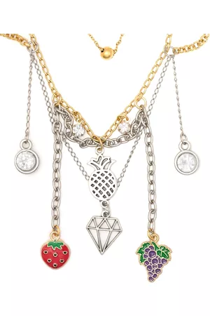 AMIR SLAMA Collar con cadenas y charm