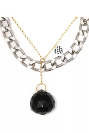 AMIR SLAMA Collar de cadena con detalle de charm