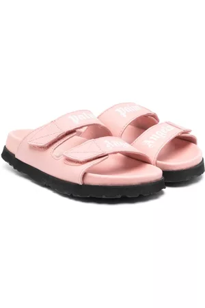 Palm Angels Sandalias con logo estampado