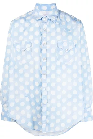ERL Camisa con estampado de lunares