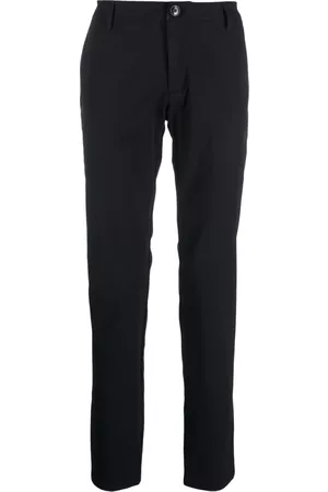 Armani Exchange Pantalones ajustados de talle medio