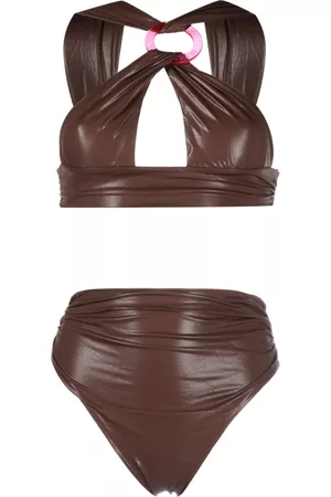 The Attico Bikini de talle alto