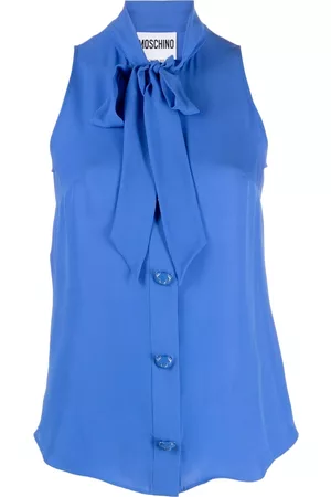 Moschino Blusa con lazo en el cuello