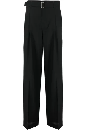 Etudes Pantalones rectos de talle alto