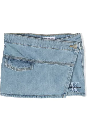 Calvin Klein Pantalones vaqueros cortos con logo bordado