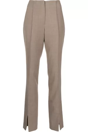 REJINA PYO Pantalones con abertura frontal