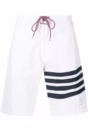 Thom Browne Bañador con motivo 4-bar