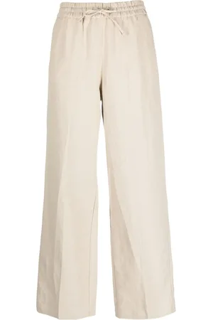 A.P.C. Pantalones rectos con cordones