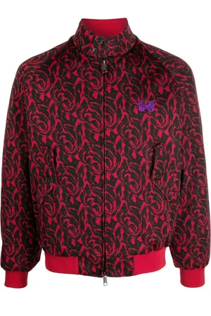 Baracuta Chaqueta con motivo gráfico y cuello alzado