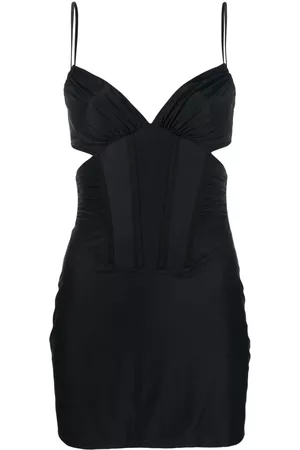 MISBHV Vestido corto con tirantes finos