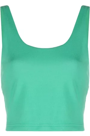 Ralph Lauren Top sin mangas con cuello redondo
