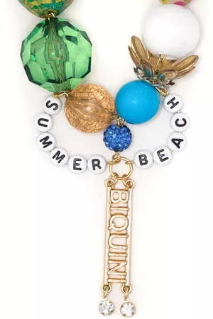 AMIR SLAMA Collar de cuentas con charm