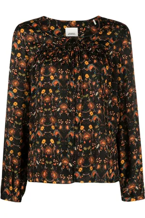 Isabel Marant Blusa Prian con estampado floral