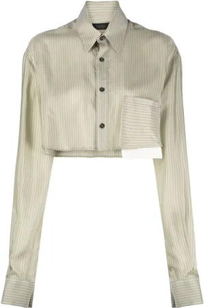 SSHEENA Camisa corta de manga larga