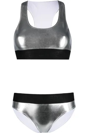 Dolce & Gabbana Bikini con efecto metalizado