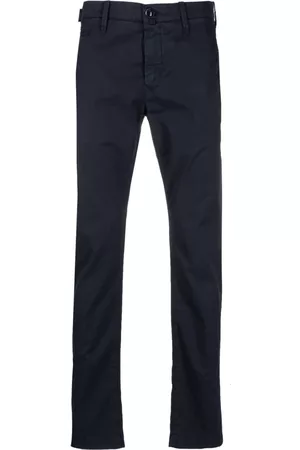 Jacob Cohen Pantalones rectos con parche del logo