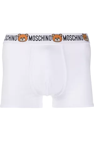 Moschino Bóxeres con estampado de logo y osito