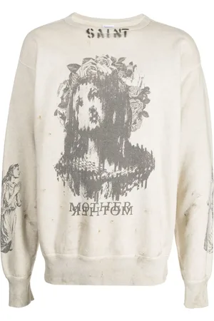 SAINT MXXXXXX Sudadera con estampado gráfico