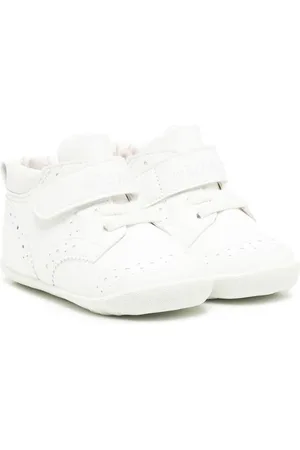 Miki House Zapatillas con cierre autoadherente y cordones
