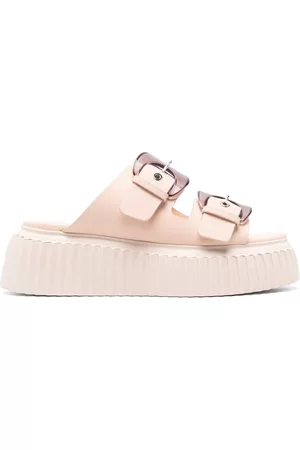 AGL ATTILIO GIUSTI LEOMBRUNI Slippers Agatha con doble hebilla