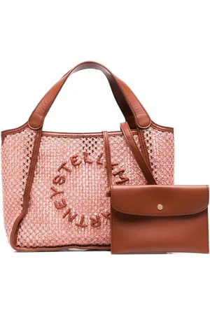 Stella McCartney Bolso shopper con logo bordado