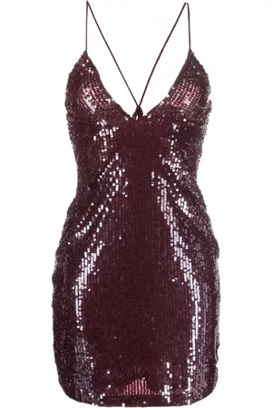P.A.R.O.S.H. Vestido corto Gleam con lentejuelas