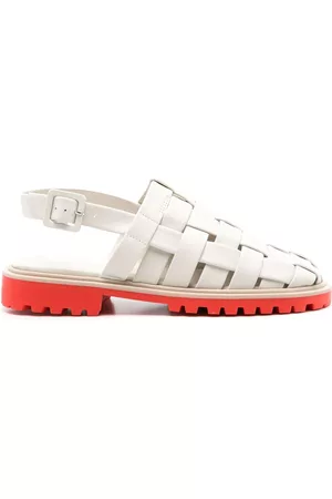 Sarah Chofakian Sandalias Millie con tira trasera