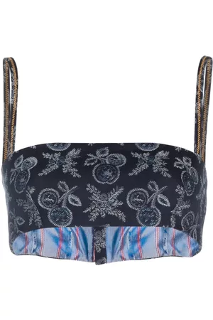 Etro Corpiño con motivo en jacquard