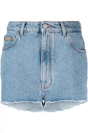 GCDS Pantalones vaqueros cortos de talle alto