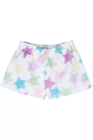 Le pandorine Bañador con estrella estampada y cordones