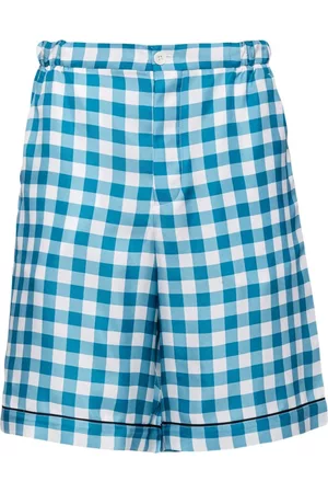 Prada Bermudas a cuadros