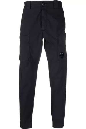 C.P. Company Pantalones ajustados con parche del logo