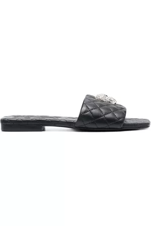 Philipp Plein Sandalias con calavera de cristal