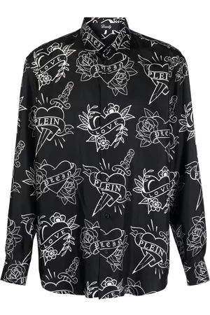 Philipp Plein Camisa con logo estampado