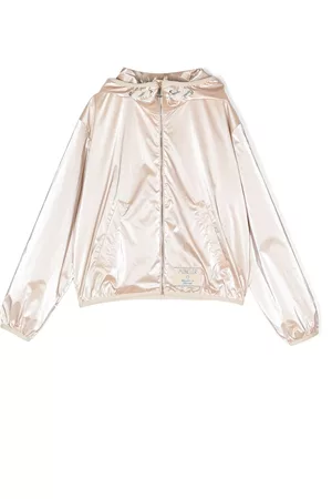 Moncler Chaqueta ligera con logo bordado