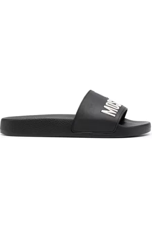 Moschino Chanclas con logo en 3D