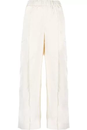 Jil Sander Pantalones anchos con cinturilla elástica
