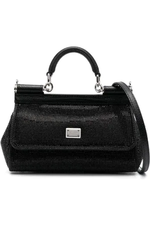 Dolce & Gabbana Bolso de hombro Sicily pequeño con strass