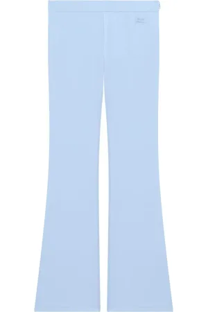 Courrèges Pantalones acampanados de tejido jersey
