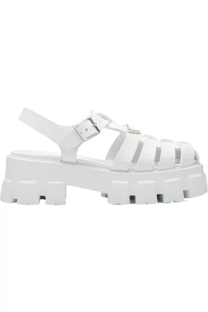 Prada Sandalias Monolith con diseño enrejado