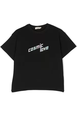 Le pandorine Camiseta tipo jersey con eslogan estampado